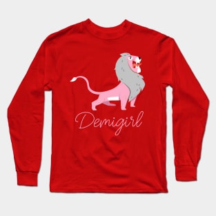 Demigirl Lion Long Sleeve T-Shirt